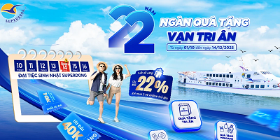 Mừng sinh nhật 22 năm Superdong "Ngàn Quà Tặng - Vạn Tri Ân"
