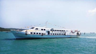 Tàu Superdong Trà Vinh - Côn Đảo từ cảng Dân Thành Duyên Hải