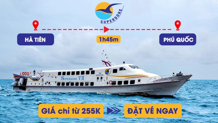 Tàu Superdong Hà Tiên - Phú Quốc